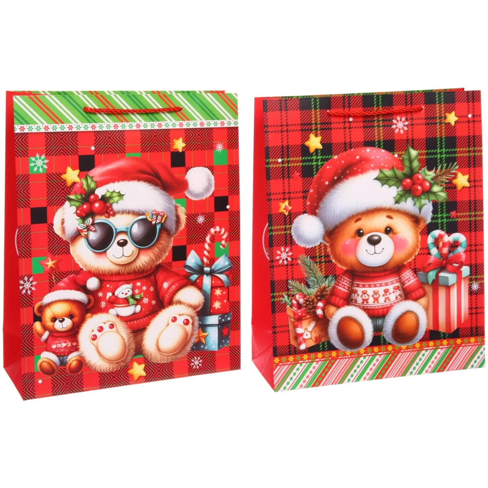 Пакет подарочный «Чудесный подарок» 26*32*10 см, микс