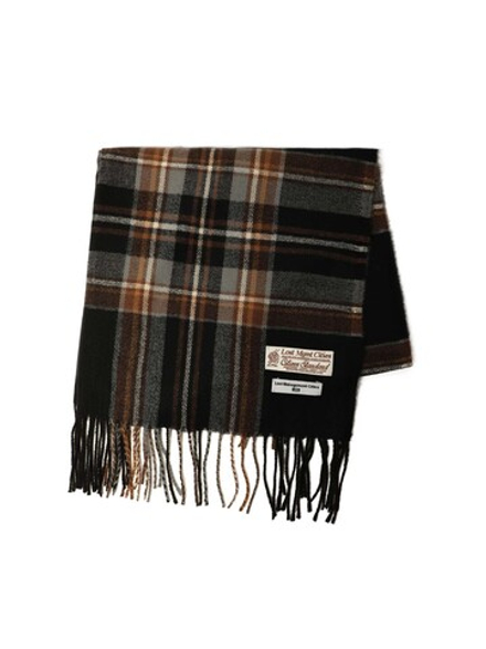 Шарф Вязаный Plaid Knit Muffler