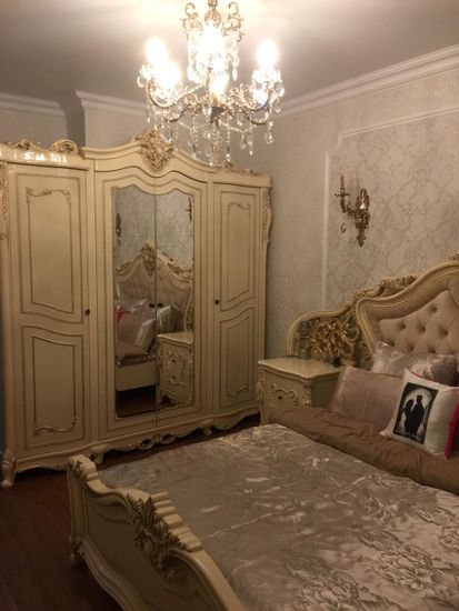 Тумба прикроватная ДЖОКОНДА крем глянец