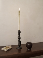 Подсвечник Ferm Living Gale Candle Holder, Medium - Blackened Aluminium