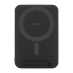 Внешний аккумулятор MagSafe с подставкой uBear Accent (Qi2) (5000 мА·ч) Беспроводная зарядка: Qi 15 Вт. Проводная зарядка: USB-C. Есть LED-индикация и поддержка PD. Энергоёмкость — 19,25 Вт·ч. Максимальная выходная мощность — 20 Вт