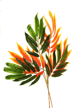 Ветка акации/зелень, осень