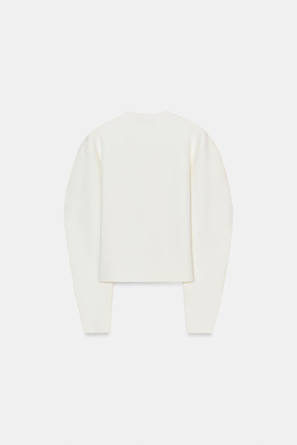 ZARA КАРДИГАН НА ЗАПÁХЕ, БЕЛЫЙ