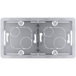 Коробка для накладного монтажа 2 поста алюминий Inspiria Legrand