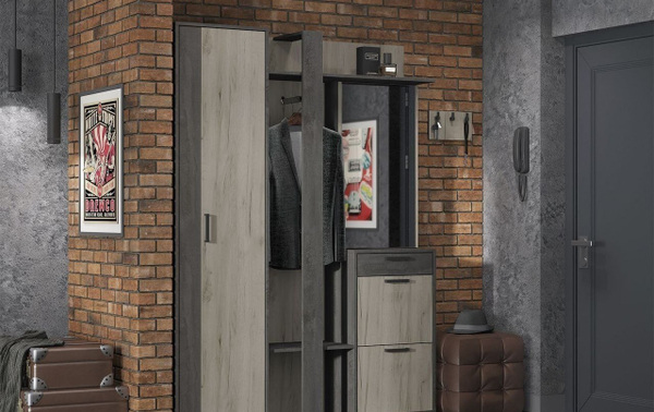 МОДУЛЬНАЯ ПРИХОЖАЯ ЭДИНБУРГ ПРОДАЕТСЯ ПО ОТДЕЛЬНОСТИ