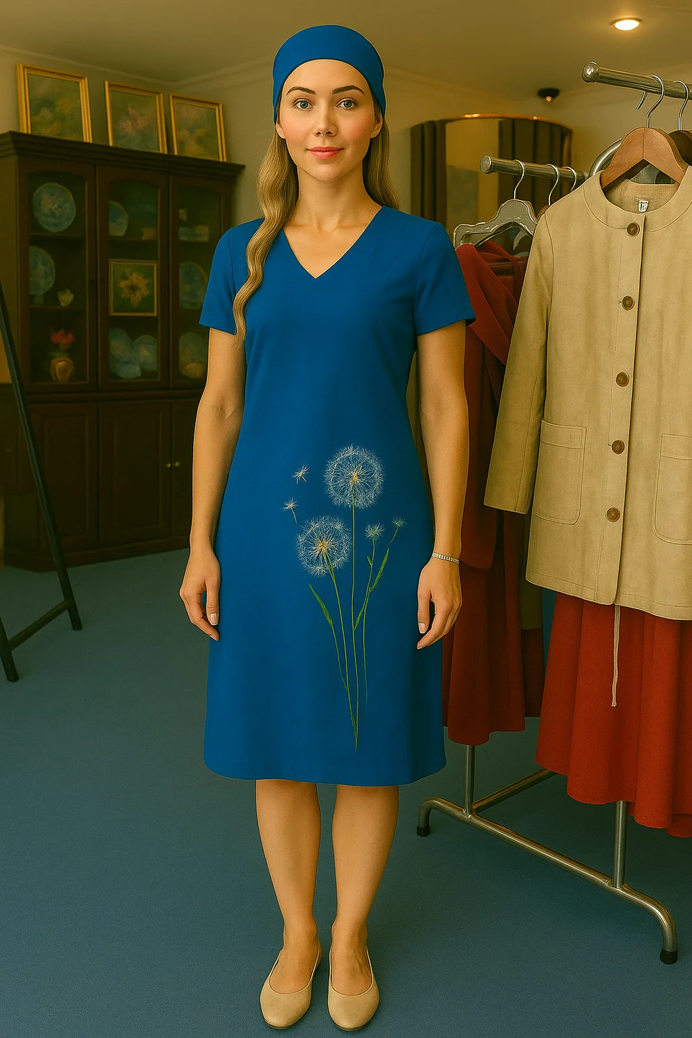 Платье "Одуванчики"