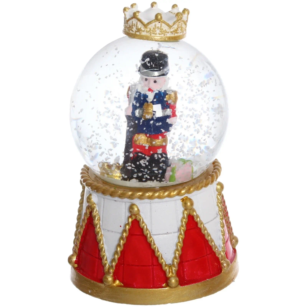Сувенир Снежный шар «Солдатики» 5.5*5.5*9 см (с подсветкой), микс