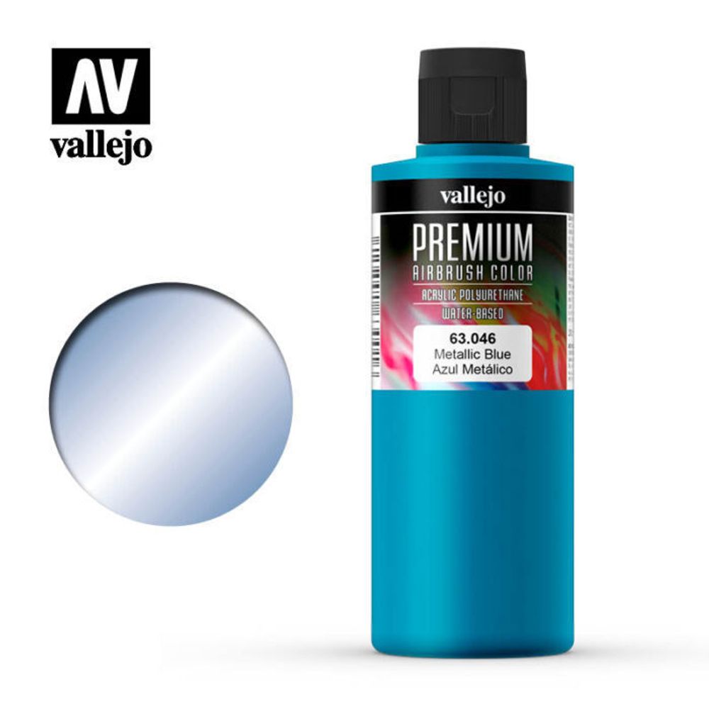 Premium color 60ml. 046-metallic blue