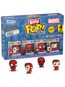 Фигурка Funko Bitty POP! Marvel Spider-Man Parker Split+Superior+Spider-Man+Chase (1 of 4) 4PK 85704