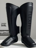 Щитки для единоборств для защиты голени FlexFel, шингарды S-XL
