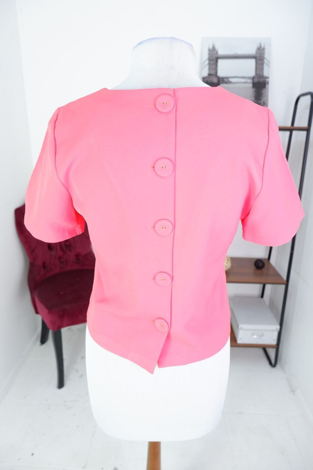 Блузка AiDAN с пуговицами на спине 42 размер