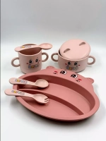 Набор для кормления бамбуковый детский от 6 месяцев новинка