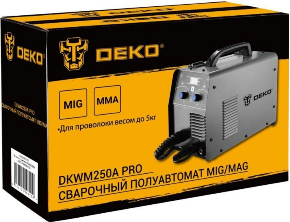 Сварочный полуавтомат DEKO DKWM250A PRO 051-4687