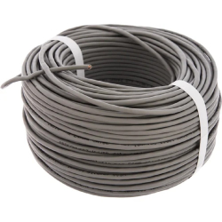 Витая пара PROconnect (01-0052-100) Кабель витая пара U / UTP, CAT 5e, PVC, 4PR, 24AWG, INDOOR, SOLID, серый, 100м