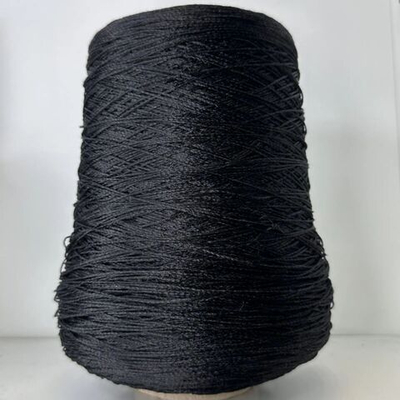 COUNTRY CHIC - E.Miroglio; 53% вискоза, 47% хлопок; 410/100гр; шнурок; col.099, цвет: черный