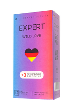 Презервативы Expert Wild Love ребристые с точками №15