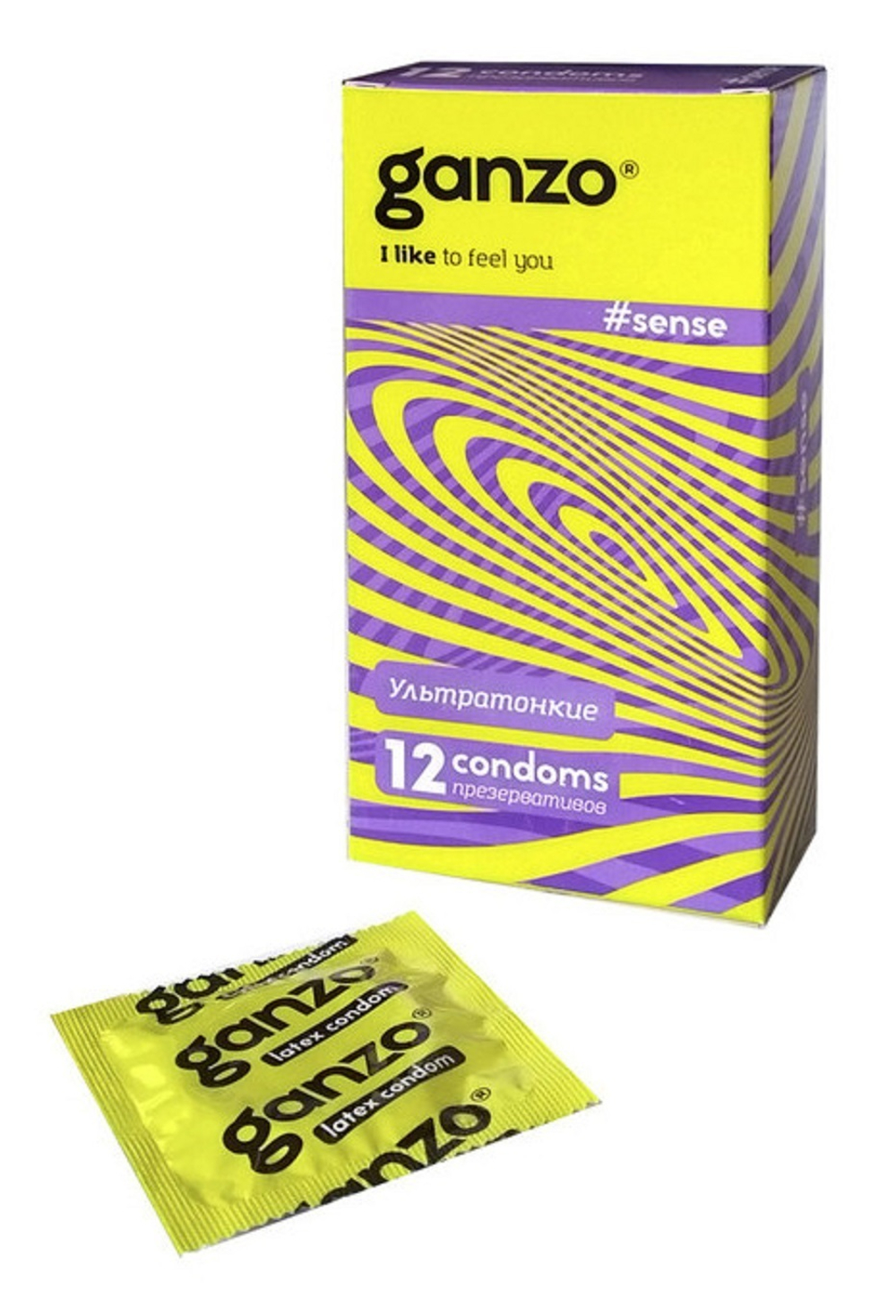 Презервативы тонкие Ganzo Sense № 12