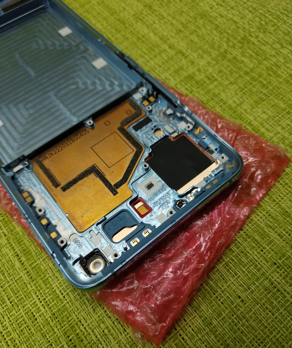 Xiaomi Mi 11 5G (M2011K2C) / (M2011K2G) - Дисплейный модуль в сборе с тачскрином (в рамке) (ревизия шлейфа - (А) (ORIG-SP)
