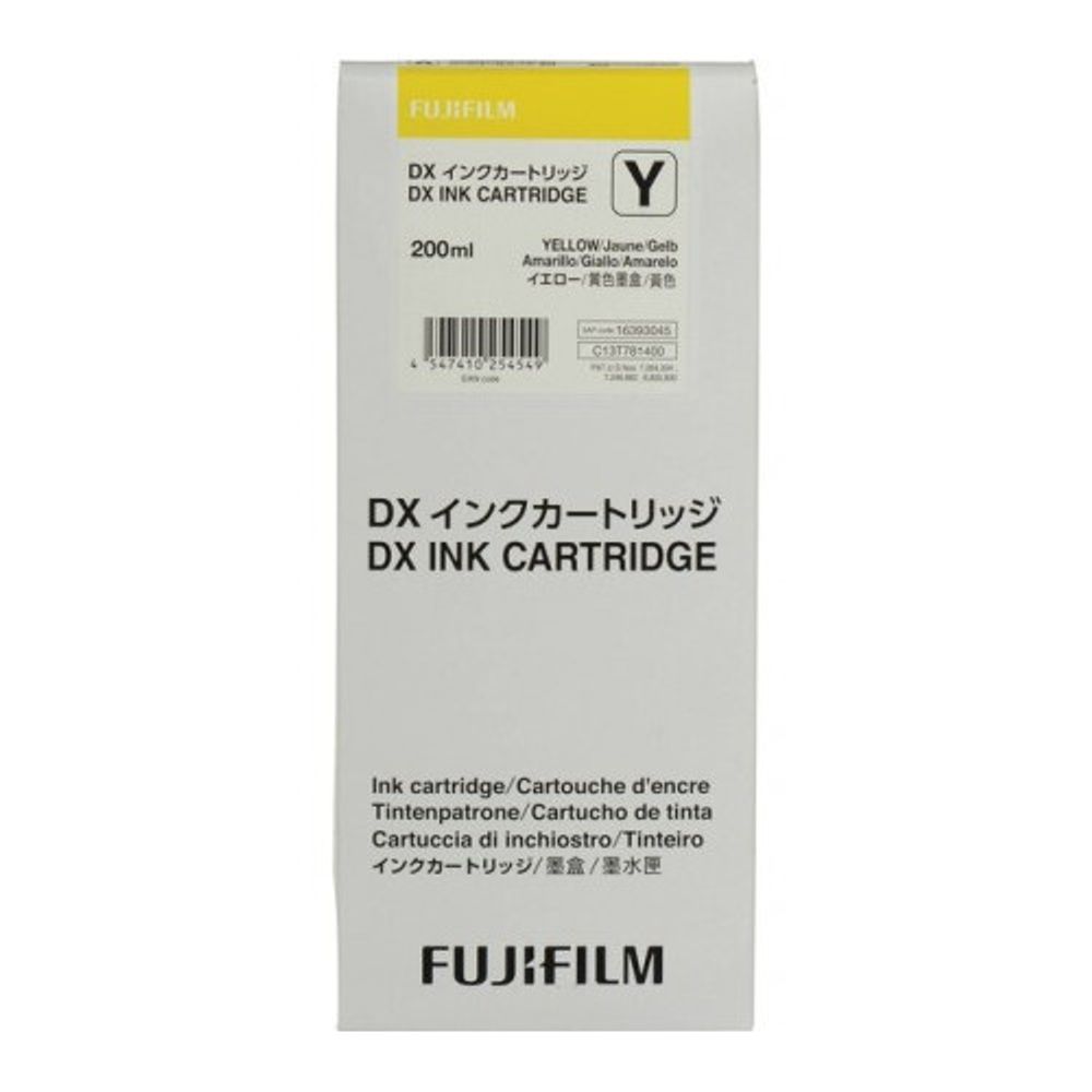 Картридж Fujifilm C13T781400 для принтера DX100 YELLOW желтый | Fujifilm