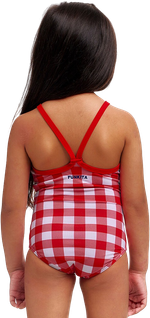 Купальник FUNKITA Toddler Girl's Red Checker