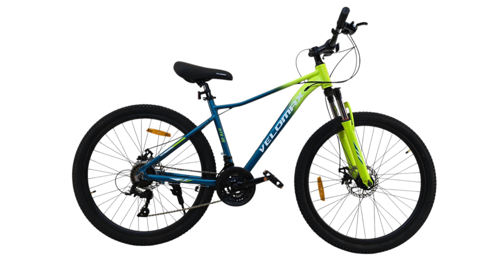 Велосипед Velomax 26" 24ск. (Ал.рама, L-Twoo A3, блок.вилки, Диск.торм, Пром.под.)V-1-26-2 зеленый