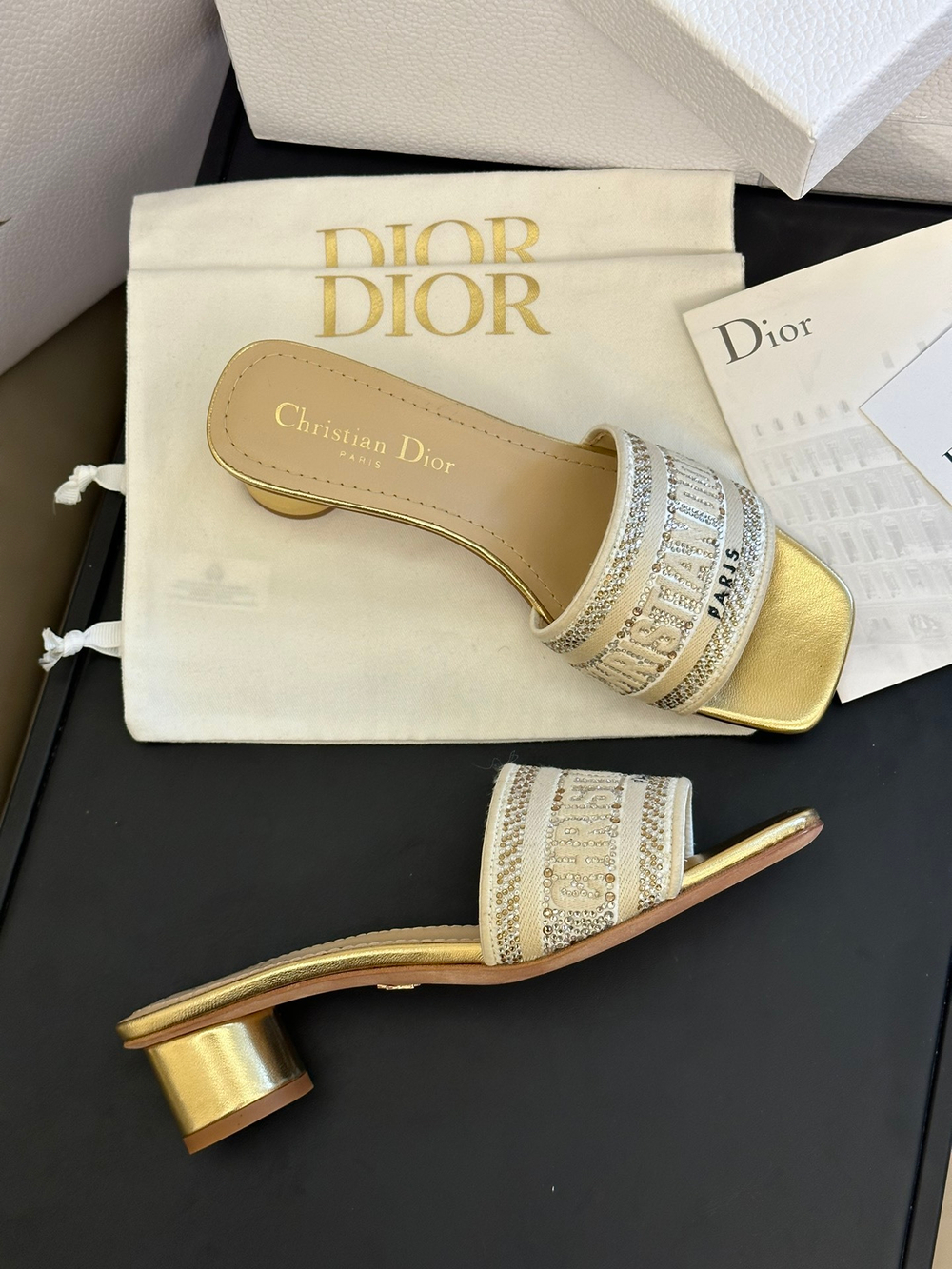 Christian Dior Dway Heeled Slide