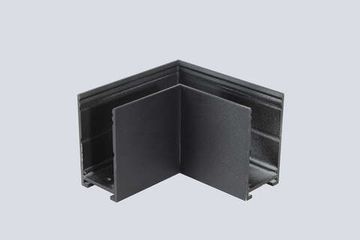 Соединитель для накладного шинопровода 220V угловой CLT 0.215 04 BL SPACE 220 Crystal Lux