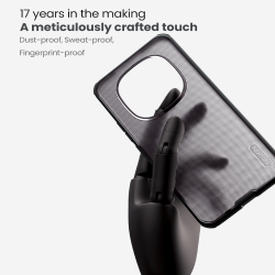 Чехол для Xiaomi Redmi Note 15 Pro, серия Super Frosted Shield Pro (Clear version) прозрачный тонированный от Nillkin