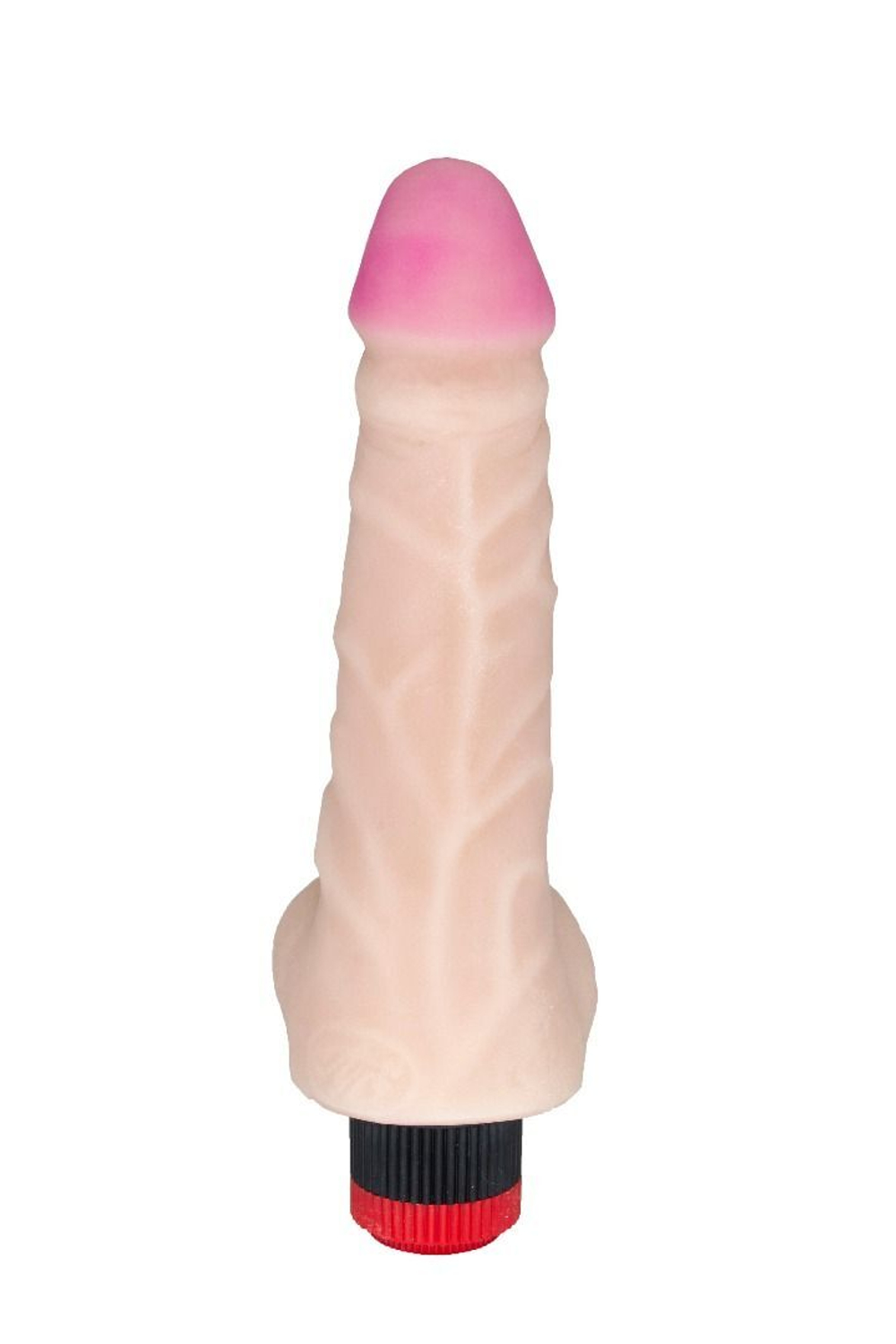 Телесный вибромассажёр HUMAN COPY 7,8 - 19 см. (Цвет: телесный)