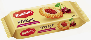 ПЕЧЕНЬЕ KDV ЯШКИНО СДОБНОЕ КУРАБЬЕ 180ГР