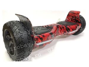 Гироскутер Kiwano 9" Off Road Вездеход - Красный огонь