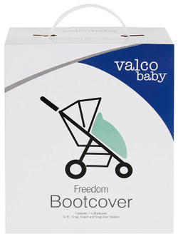 Прогулочная коляска Valco baby Snap 4 с накидкой на ножки Flatt Matt / Slate Blue