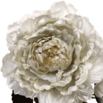 Искусственные цветы «FLOWERS GLAMOUR» 60см Пионы 2 цветка белые