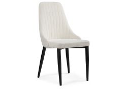 Стул на металлокаркасе Kora white / black