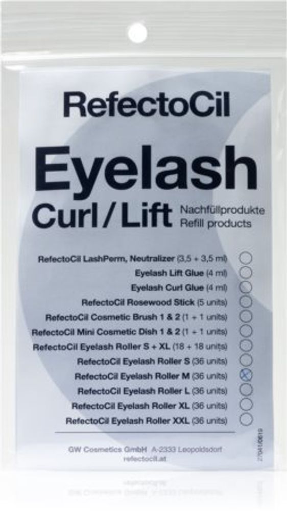 RefectoCil бигуди для завивки ресниц Eyelash Curl