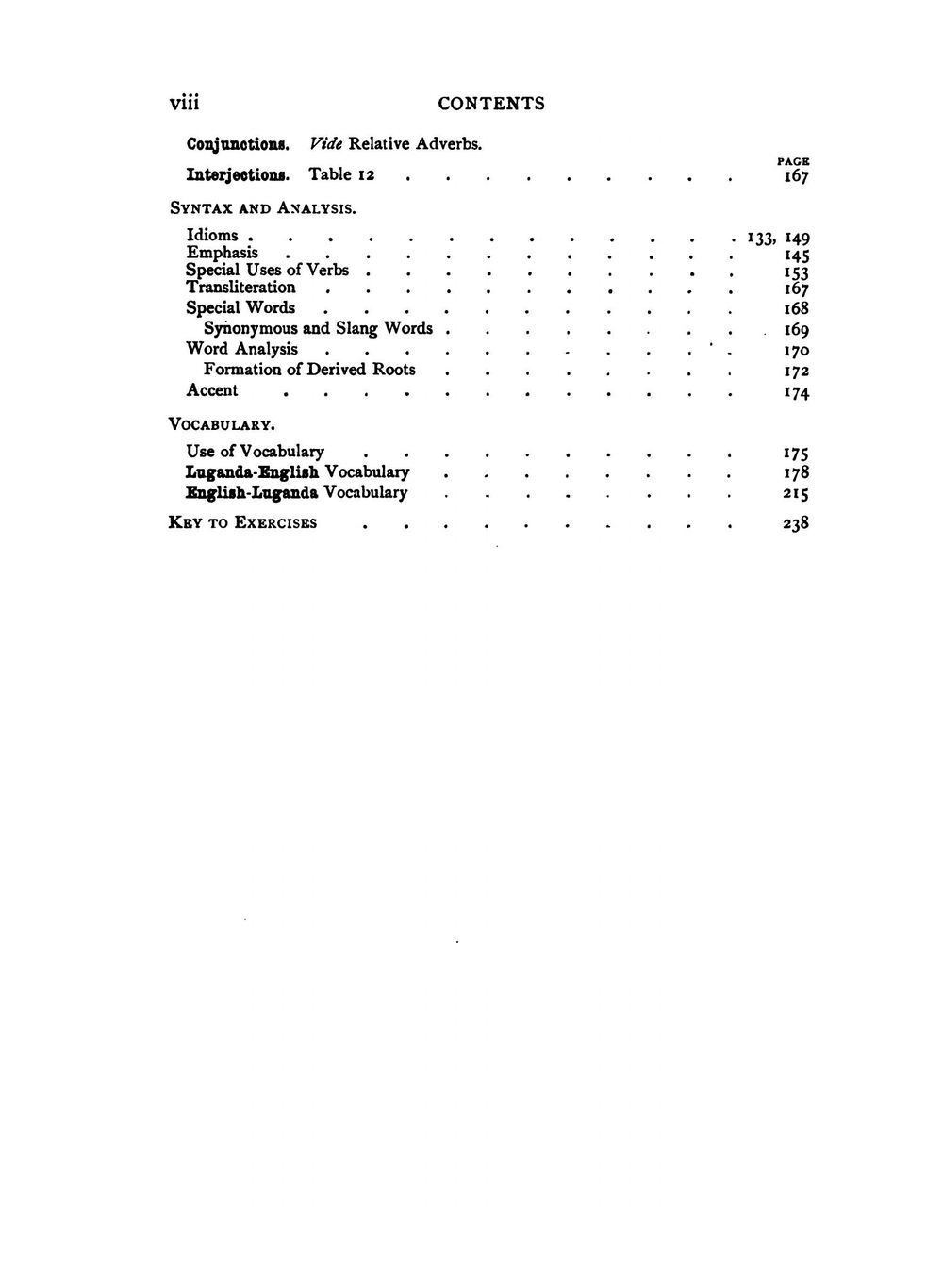 Elements of Luganda Grammar. Together with Exercises and Vocabulary | William Arthur Crabtree
