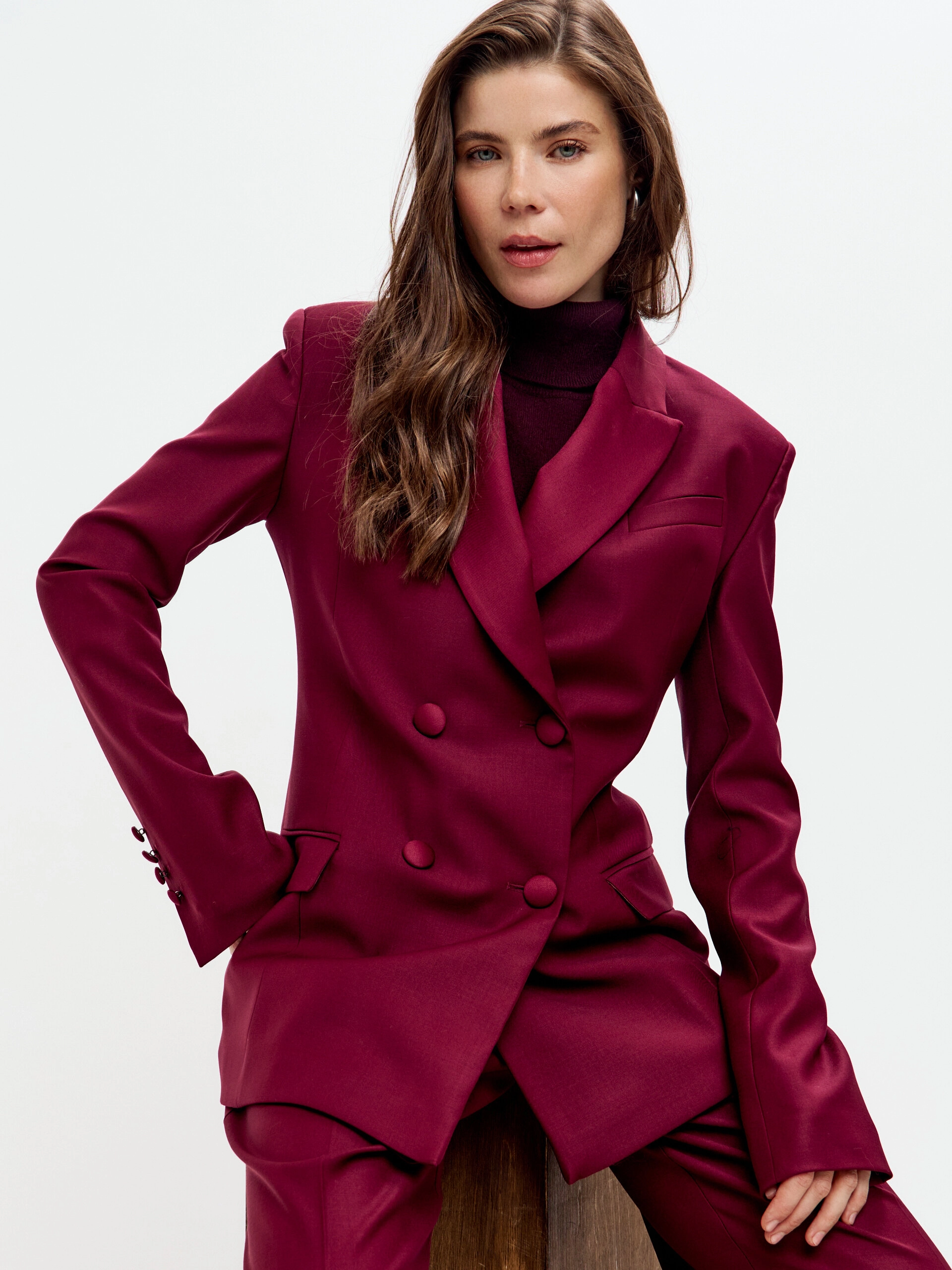 Жакет из шерсти