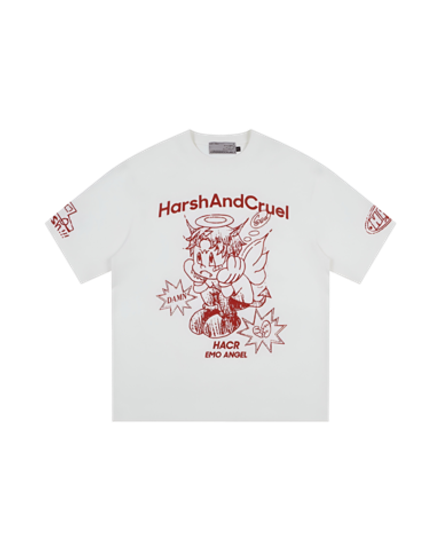 Футболка HARSHandCRUEL "Emo Angel" Oversized Tee