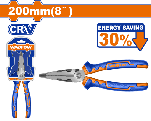 Длинногубцы 200 мм (6/36) WADFOW WPL2718