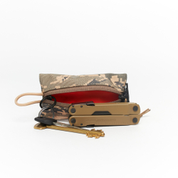 Fabric Key Wallet abu camo