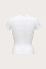 Футболка из вискозного трикотажа