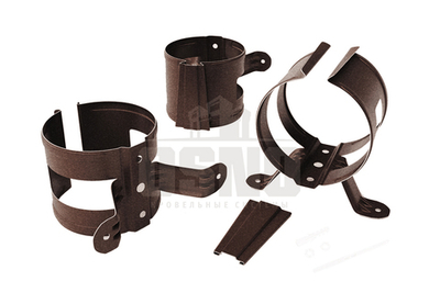 Кронштейн трубы крепление к дереву 125*90мм OSNO 7024 Мат