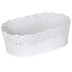 Сухарница АЖУР 22см Белый 0,08,15х0,22м