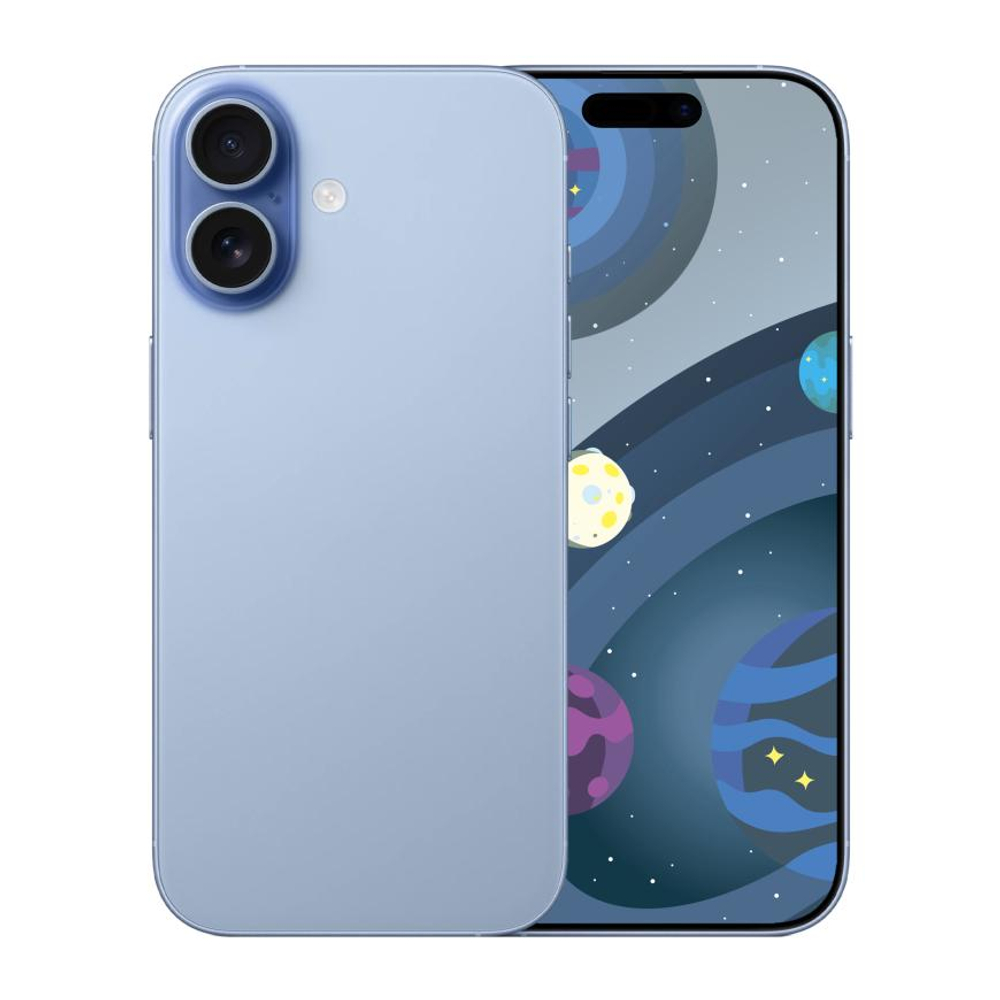 Смартфон Apple iPhone 17 256 ГБ (Туманно-голубой | Mist Blue)