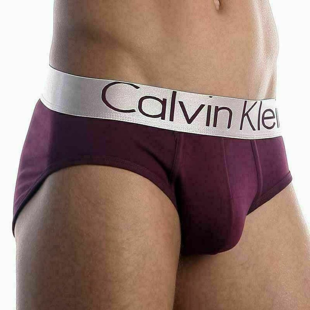 Мужские брифы фиолетовые из модала Calvin Klein MODAL brief Violet