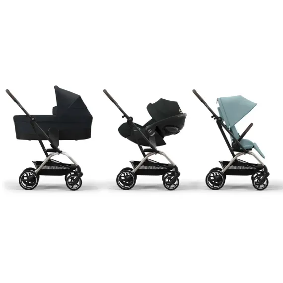 Прогулочная коляска Cybex Eezy S Twist Plus 2 TPE Stormy Blue