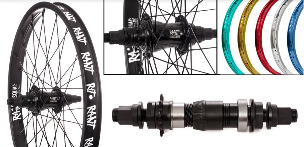 BMX Колесо заднее Rant Moonwalker v2 Freecoaster (RHD (черный) арт: 403-18200 36R9)