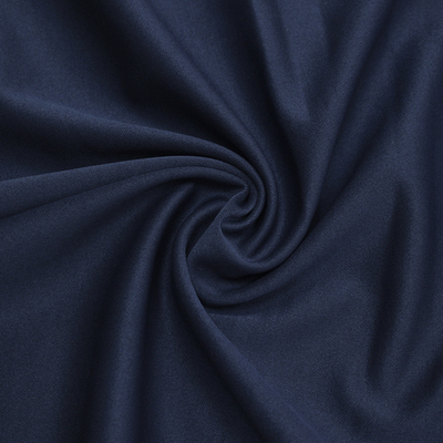 Ткань Креп плательный, 320 гр/м.п., 150 см, тёмно-синий
