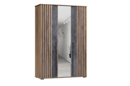 Марракеш Шкаф 1500 Дуб вотан/Цемент темный