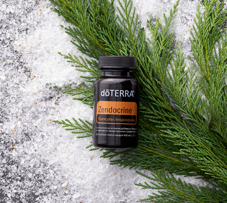 doTERRA Зендокрин в капсулах для детоксикации, Zendocrine Softgels Detoxification Blend, 60 капсул